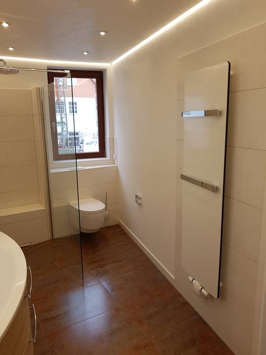 Lichtambiente Zum Wohlfuhlen Im Duschbad Moderne Badezimmer Von Gebr Hupfeld Gmbh Modern Homify