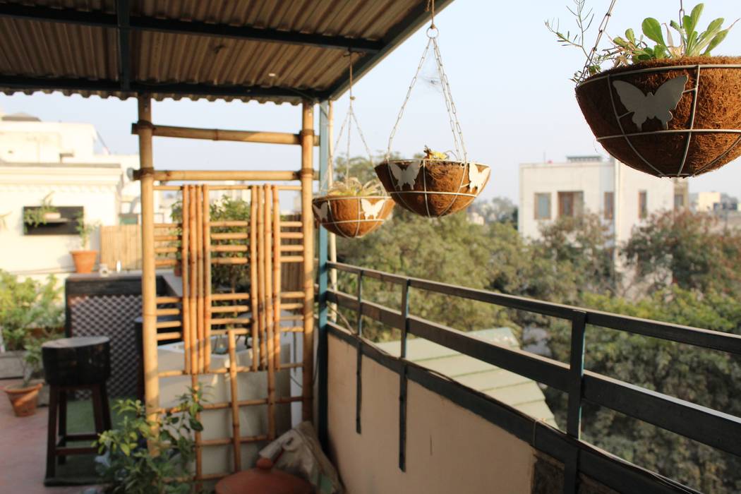 Terrace Garden at Defence Colony, Grecor Grecor Roof