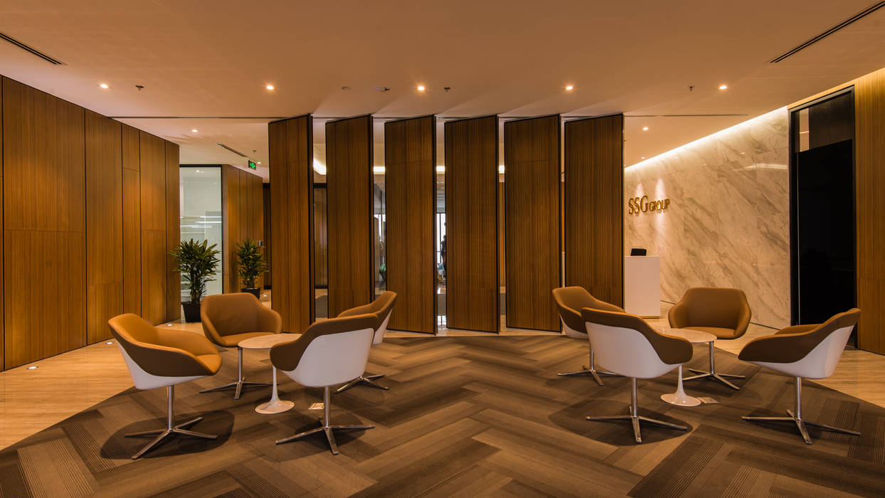 Workspace design for SSG, ADP Architects ADP Architects Commercial spaces Tòa nhà văn phòng