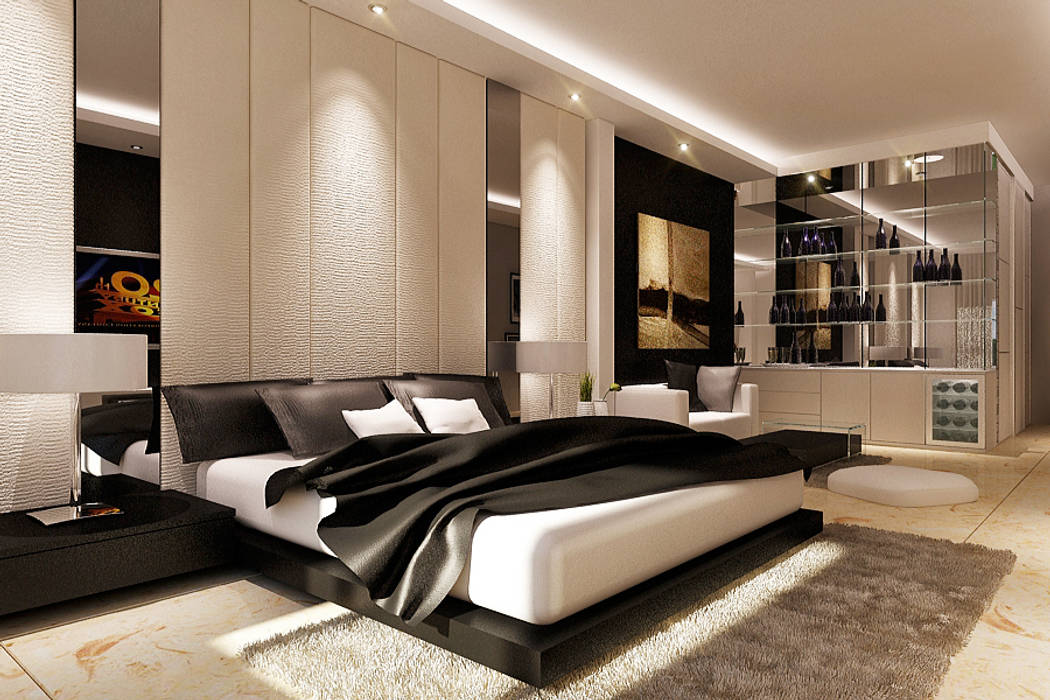 Master Room Design Concept Lighthouse Architect Indonesia Kamar Tidur Minimalis