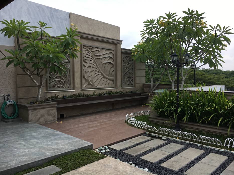Roof Garden Lighthouse Architect Indonesia Taman Klasik