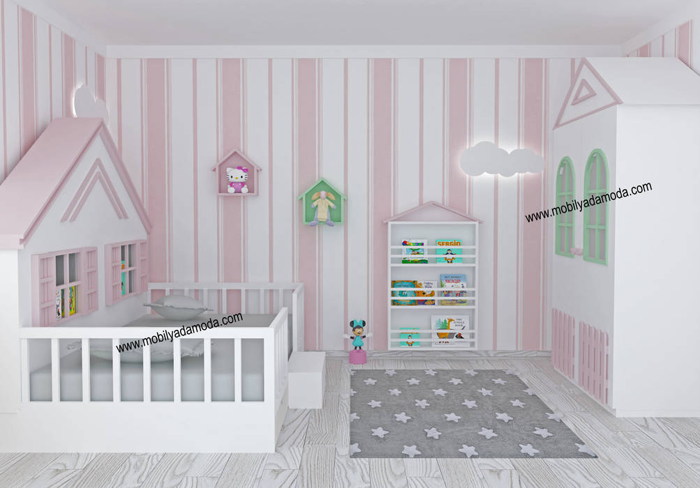 Montessori Çocuk Odasi, MOBİLYADA MODA MOBİLYADA MODA Girls Bedroom