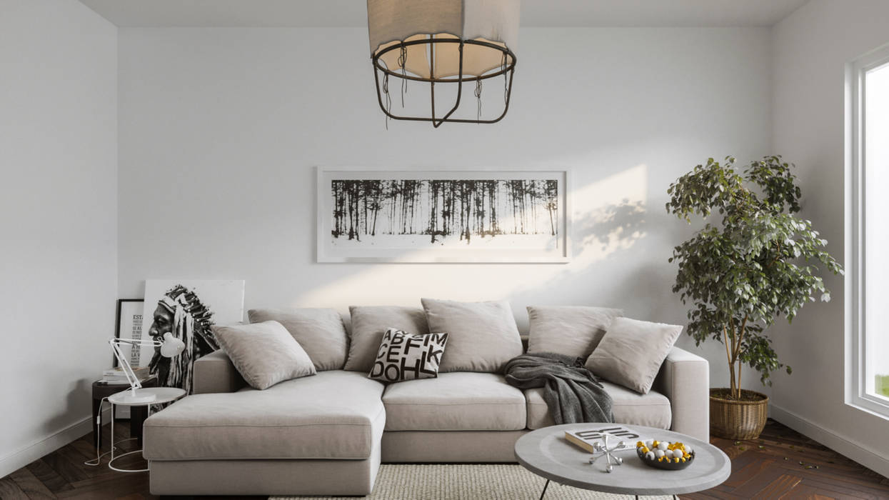 homify Scandinavian style living room