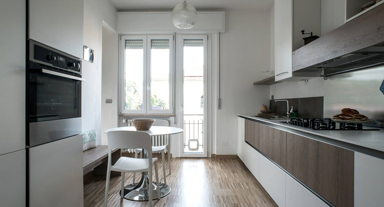 Sweet Home Forlì, Arkinprogress Arkinprogress 現代廚房設計點子、靈感&圖片