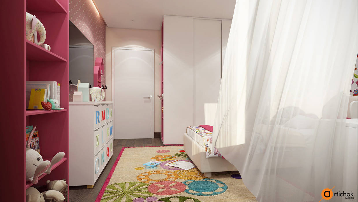 The harmony of present, Artichok Design Artichok Design Girls Bedroom