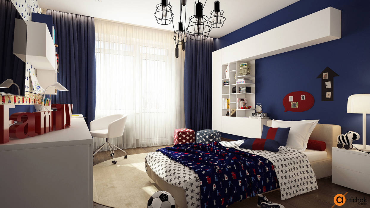 Гармония настоящего, Artichok Design Artichok Design Chambre garçon