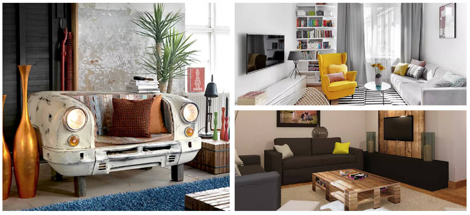 CO Collage, Press profile homify Press profile homify Salon rustique Accessoires & décorations