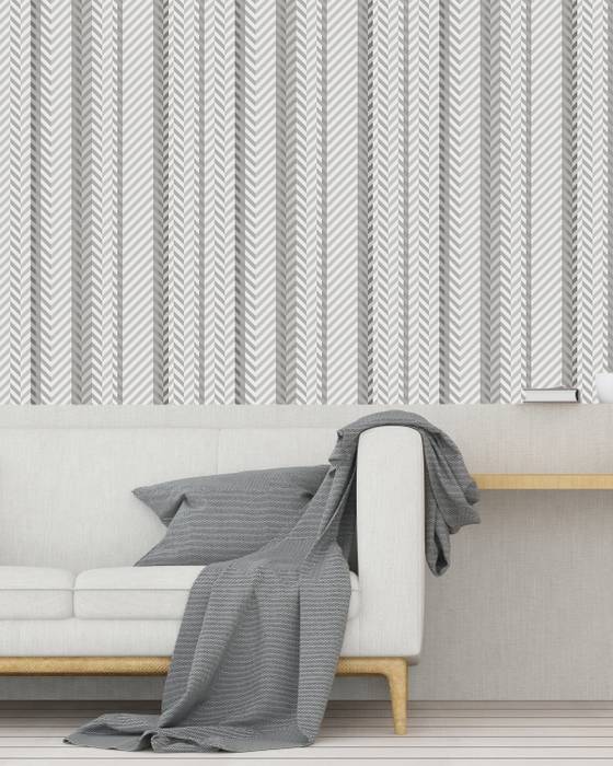 Papel de Parede, Housed - Wallpapers Housed - Wallpapers Pareti & Pavimenti in stile minimalista Fibre naturali Beige Carta da parati