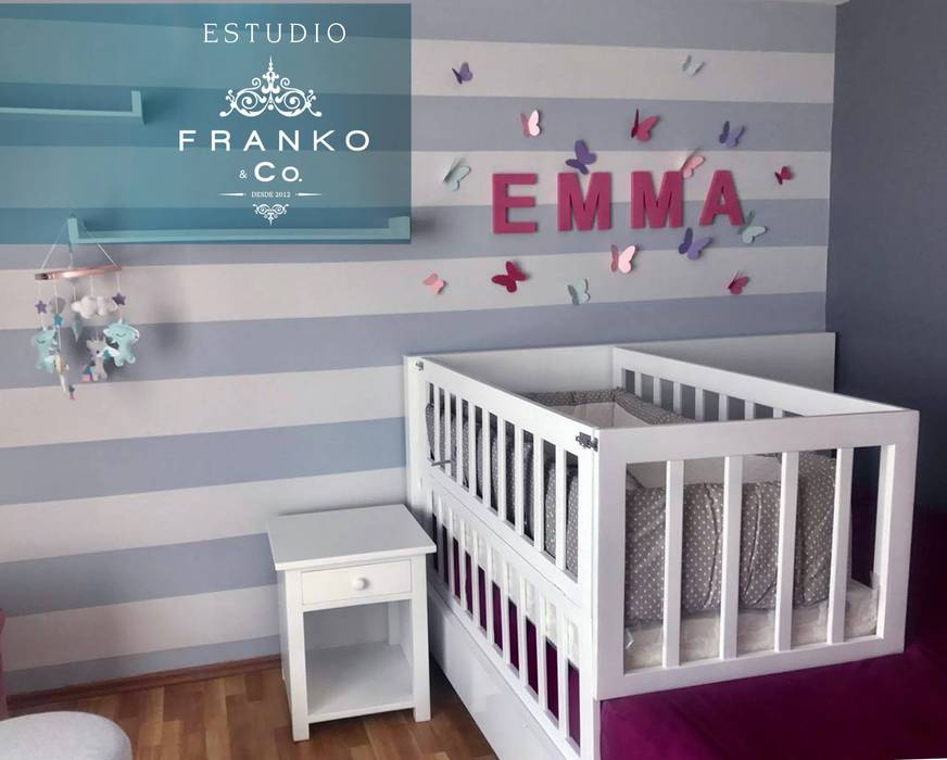Espacio Franko & Co. Franko & Co. Recámaras para bebés