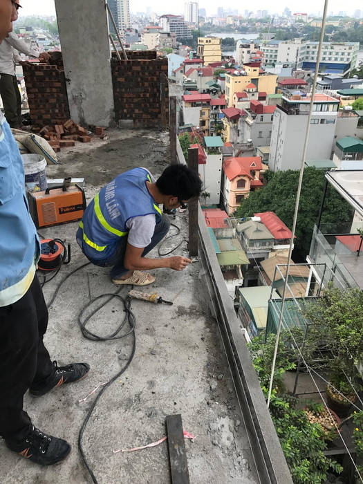 Nhà hàng 6 Degree, TNHH XDNT&TM Hoàng Lâm: hiện đại by TNHH XDNT&TM Hoàng Lâm, Hiện đại