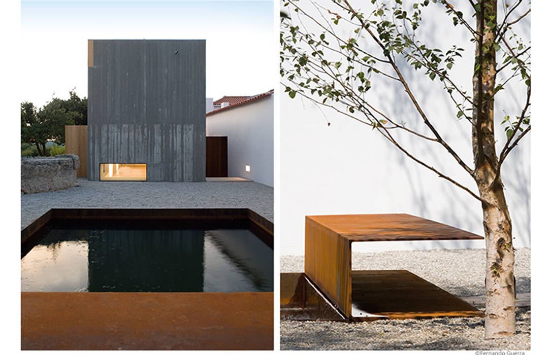 House at Chamusca da Beira, Portugal Margem Arquitectura Paisagista Lda Jardines eclécticos