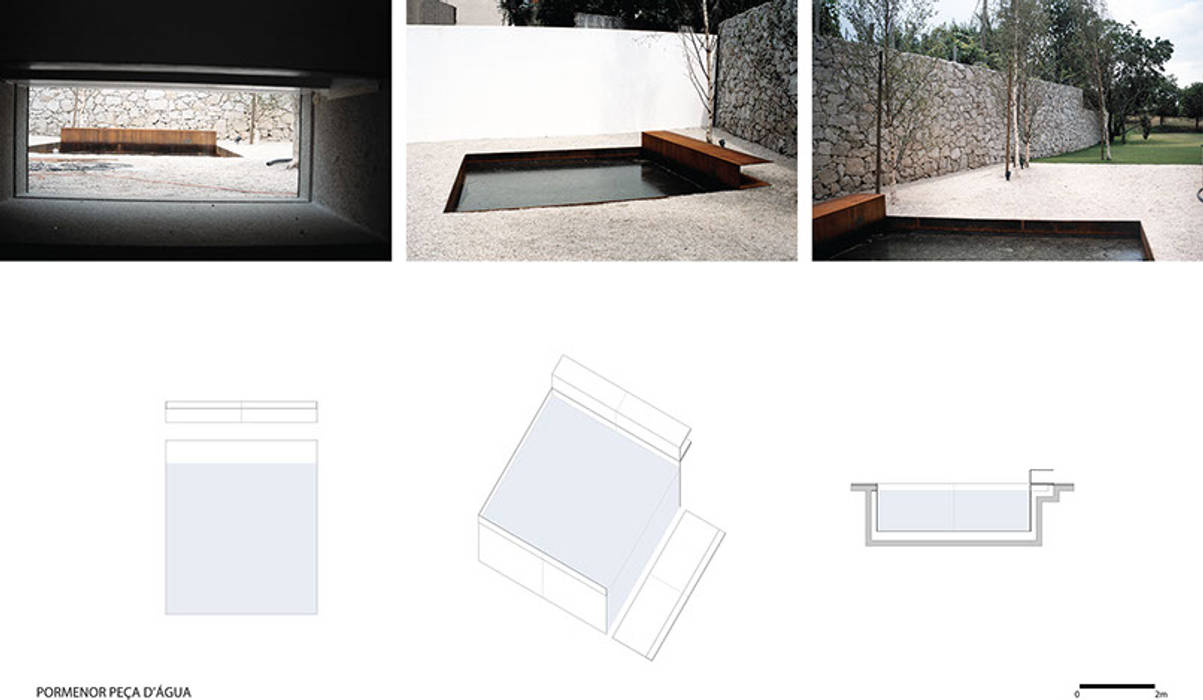 House at Chamusca da Beira, Portugal Margem Arquitectura Paisagista Lda Сад в эклектичном стиле