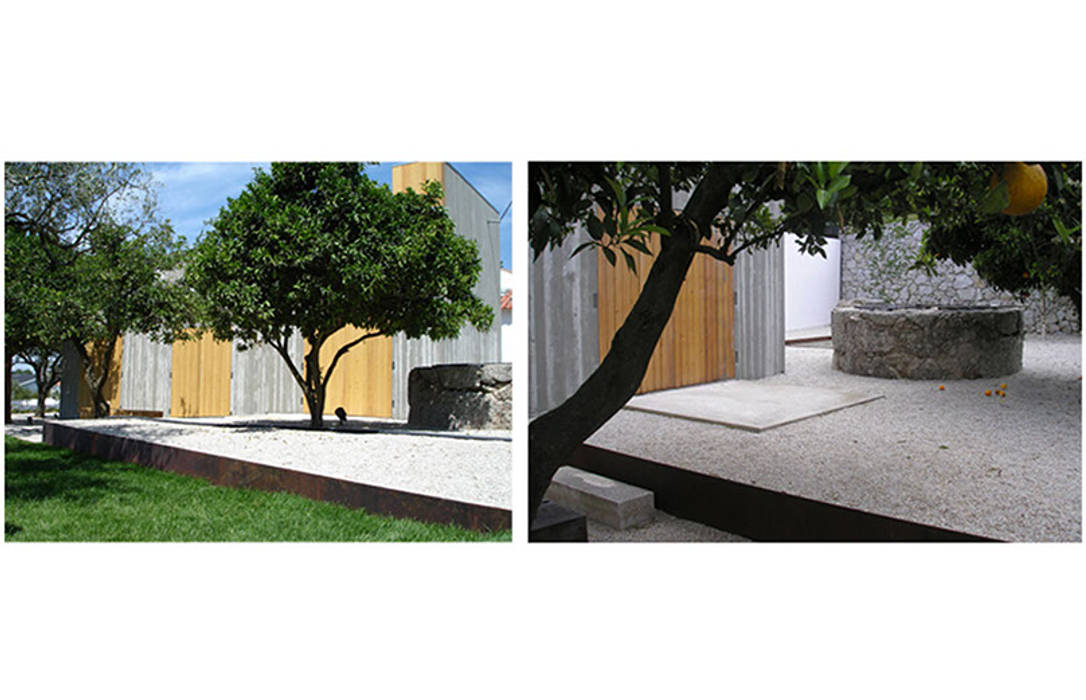House at Chamusca da Beira, Portugal Margem Arquitectura Paisagista Lda Jardines eclécticos