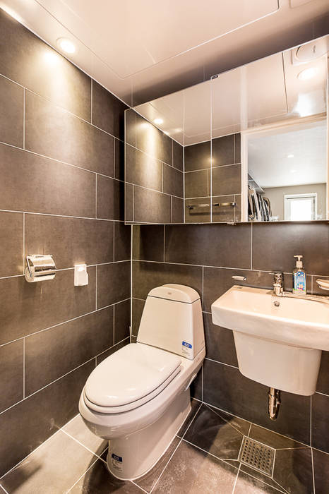 Skandinavische badezimmer von 봄디자인 skandinavisch | homify