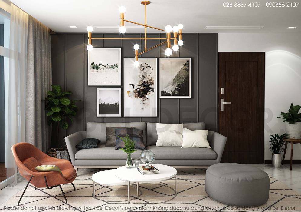 Project: HO1768 Apartment/ Bel Decor, Bel Decor Bel Decor