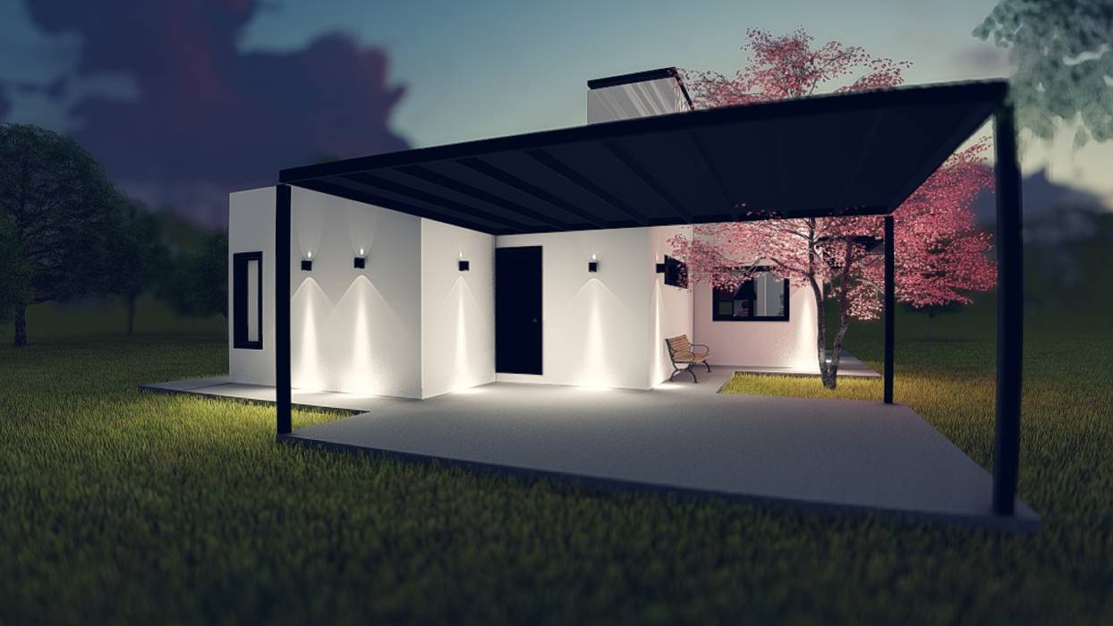 PROYECTO CASA S&C, efeyce efeyce Garage / Hangar modernes