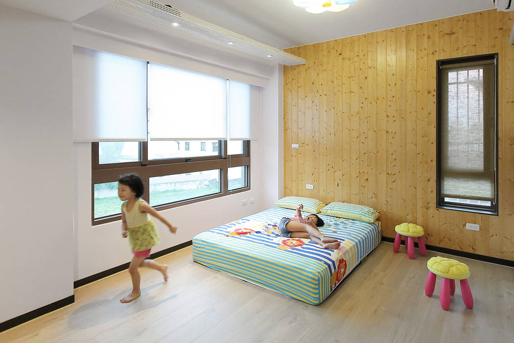 2016台中李宅 - 大透天住宅設計, 森畊空間設計 森畊空間設計 Asian style nursery/kids room Wood Wood effect Accessories & decoration