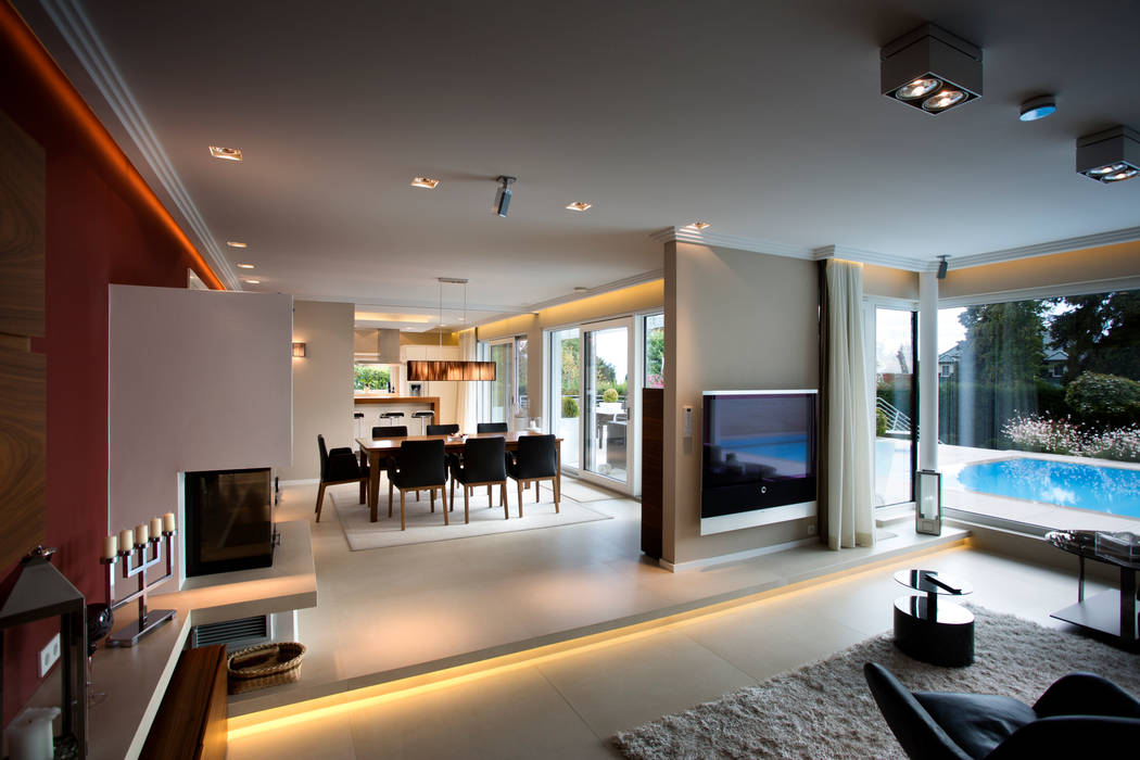 Intelligentes Haus Am Bodensee Arbeitszimmer Mit Seeblick Moderne