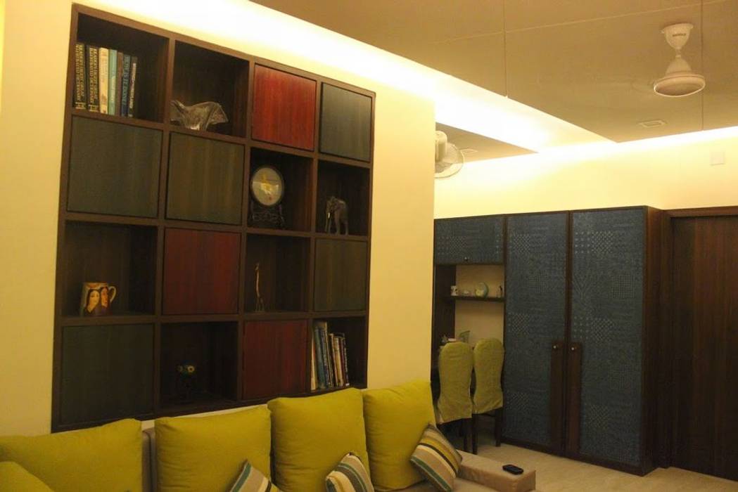 Residential Project - Mr Mohanshree, CBD Belapur, Navi Mumbai, Dezinebox Dezinebox Moderner Flur, Diele & Treppenhaus