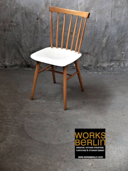 vintage stool from TON works berlin Industrial style dining room Chairs & benches