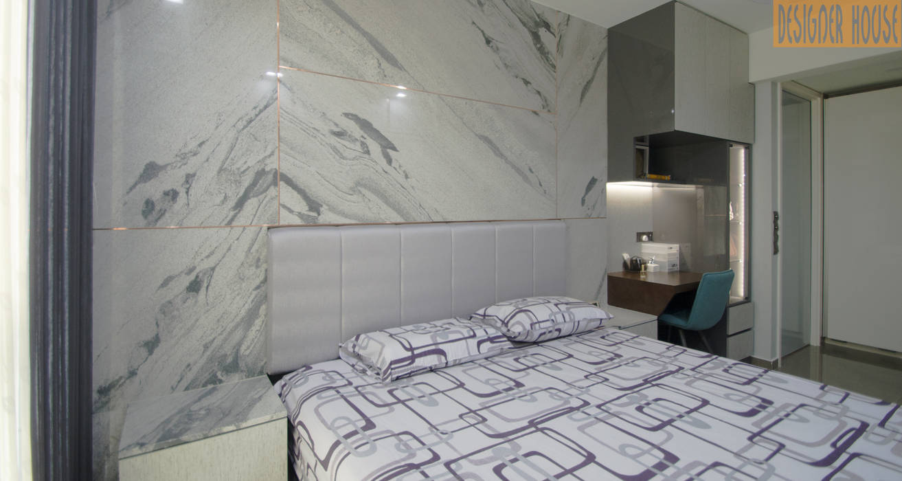 Master Bedroom Designer House Modern style bedroom Granite