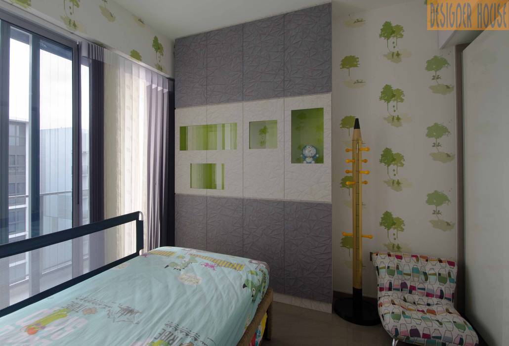 Barley Ridge Penthouse Project, Designer House Designer House Kamar Tidur Modern Komposit Kayu-Plastik