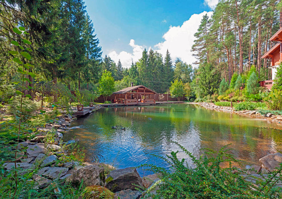 Апрелевка, ПАН Ландшафт ПАН Ландшафт Lagoas de jardins