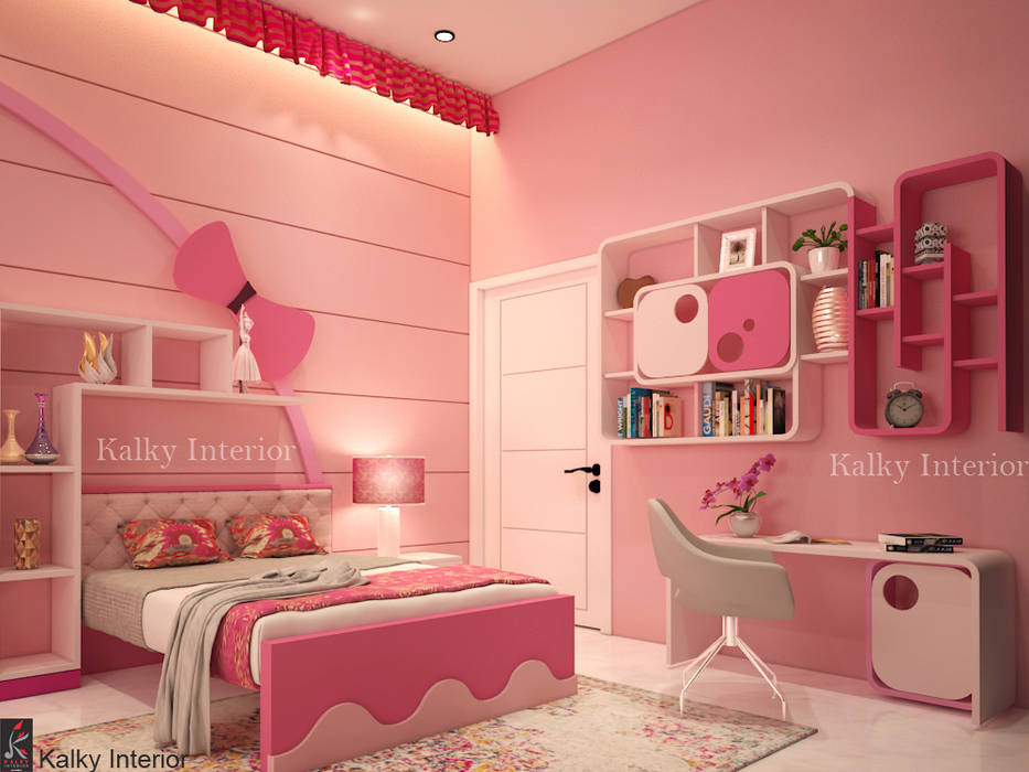 Cuartos para niñas de estilo por kalky interior | homify Cuartos para niñas de estilo por kalky interior | homify