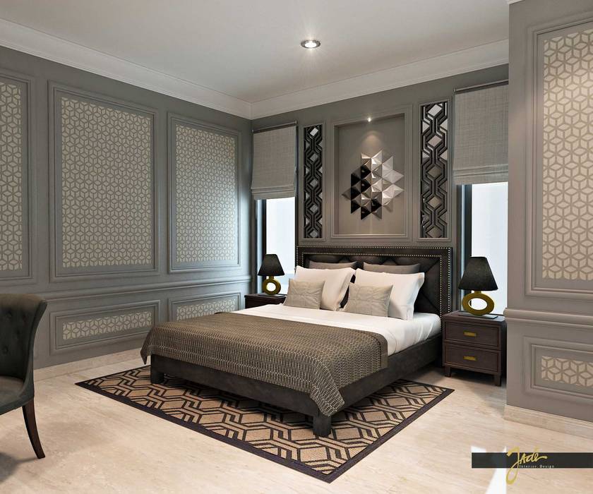 Bedroom - Solo Project , Jade Interior Design Jade Interior Design