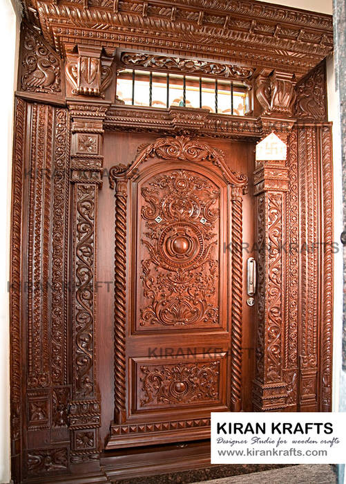 Main Door, Kiran Enterprises Kiran Enterprises Wooden doors