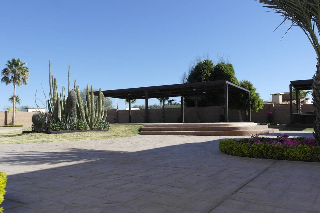 VISTA DE TERRAZA Acrópolis Arquitectura Casas minimalistas