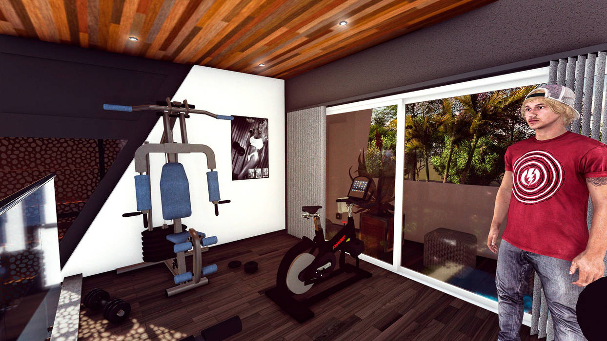 Casa AP, Módulo 3 arquitectura Módulo 3 arquitectura Modern gym