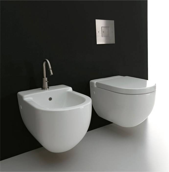 Louças Sanitárias Suspensas, Smile Bath S.A. Smile Bath S.A. Modern bathroom Ceramic