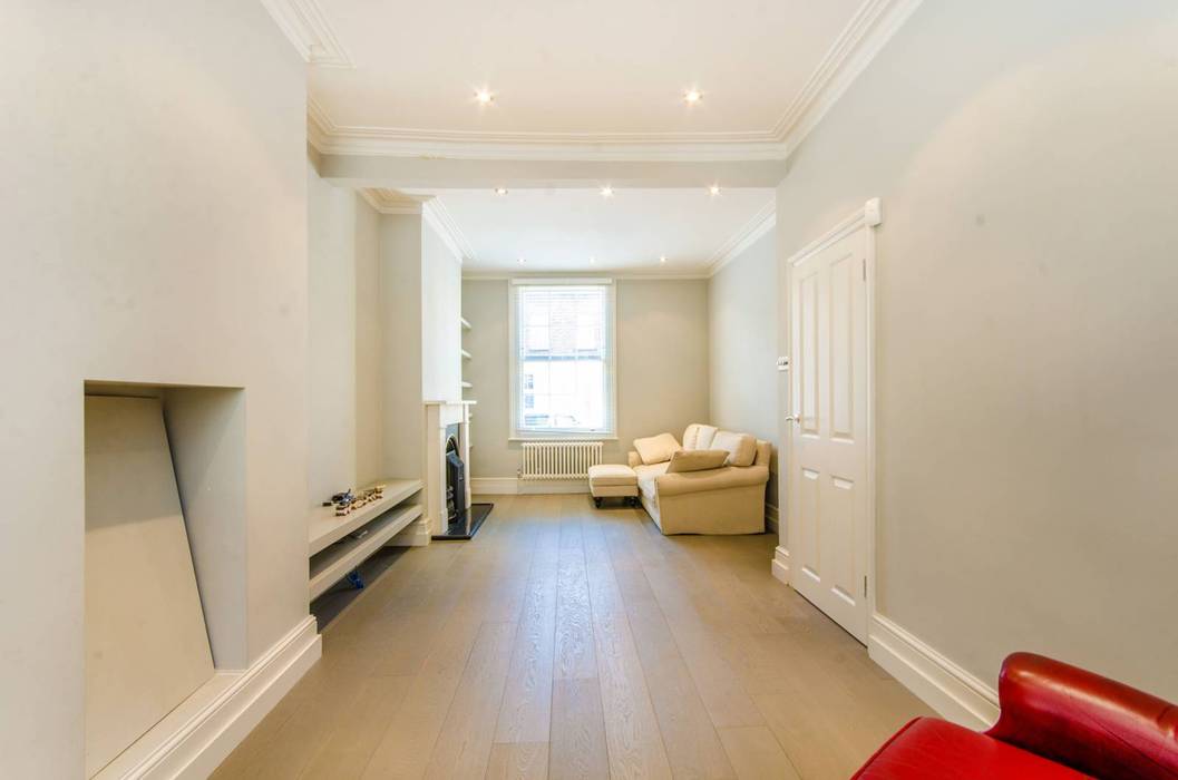 House renovation Redcliffe Gardens SW10 House Renovation London Ltd Classic style corridor, hallway and stairs