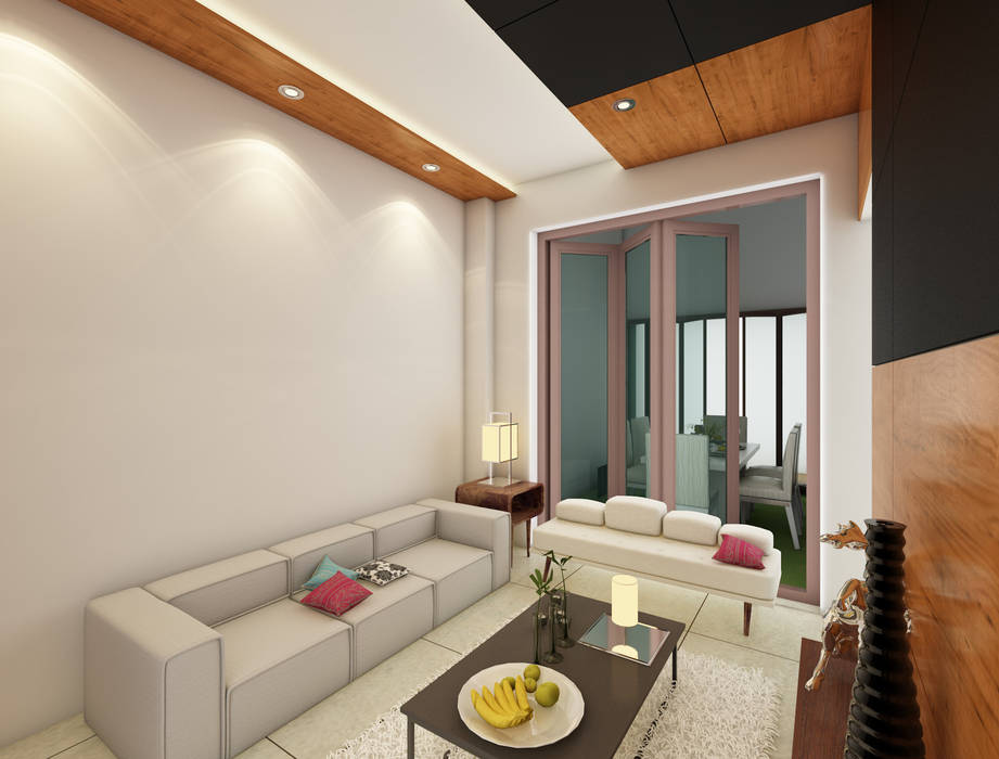 Bihani Residence and Interiors, Studio Rhomboid Studio Rhomboid Living room