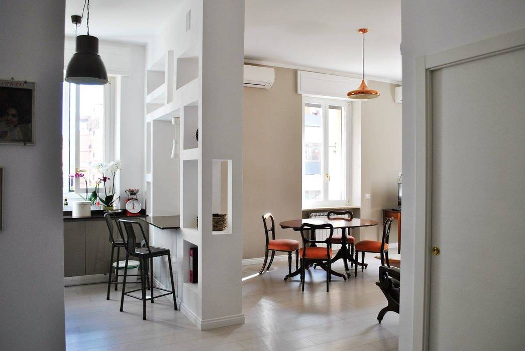 TRIESTE HOUSE, ULA architects ULA architects Eclectic style dining room Wood Wood effect