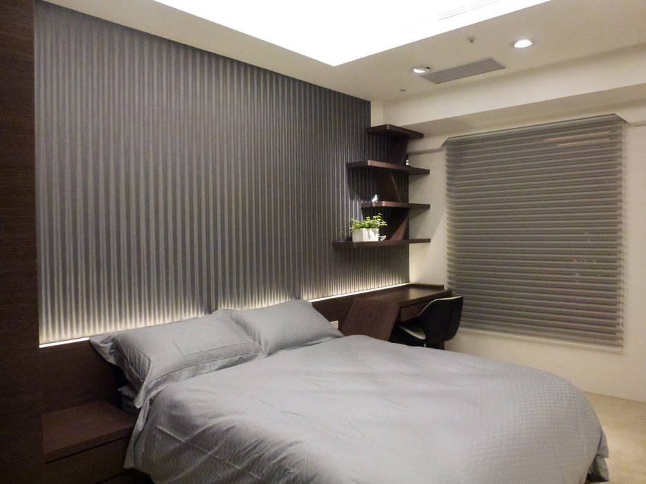 住宅設計－大樓, 沐築空間設計 沐築空間設計 Modern style bedroom