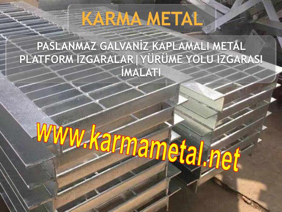 KARMA METAL-galvaniz kaplamali metal platform izgara kedi yolu izgarasi petek izgara cesitleri tam gecme yarim gecme izgara kanal izgarasi KARMA METAL