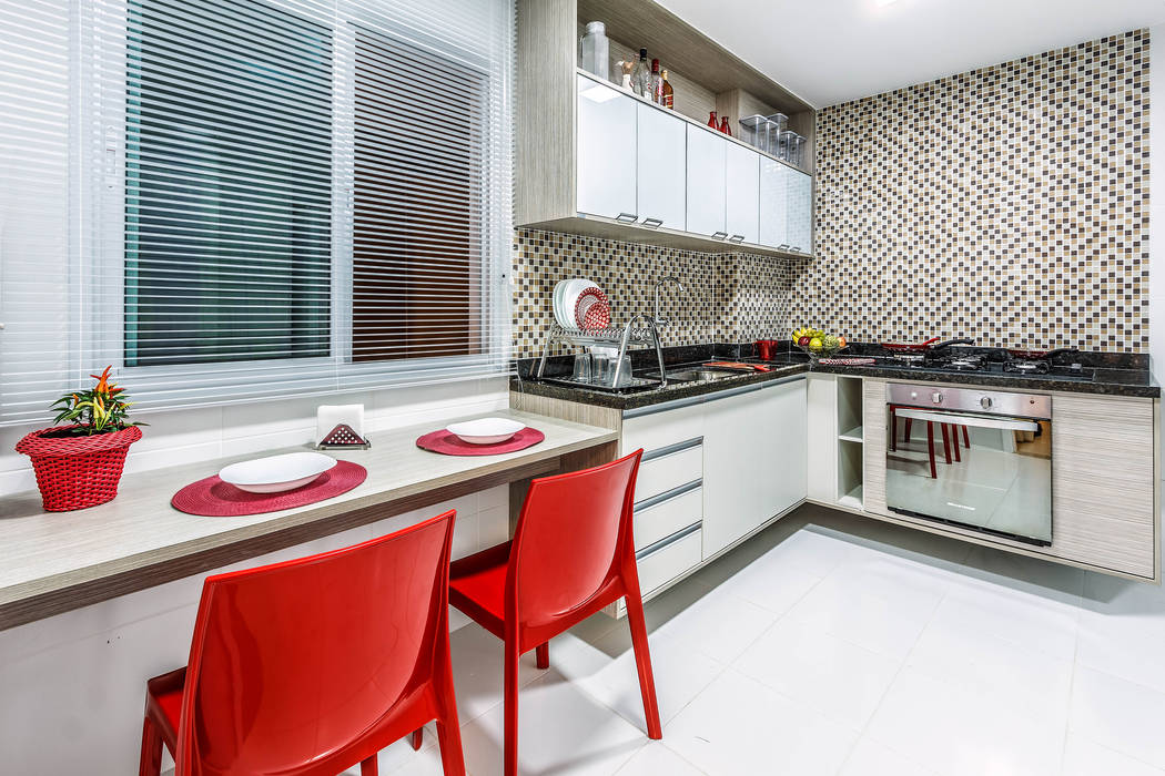 Vila Ferrara, DUE Projetos e Design DUE Projetos e Design Modern kitchen Ceramic