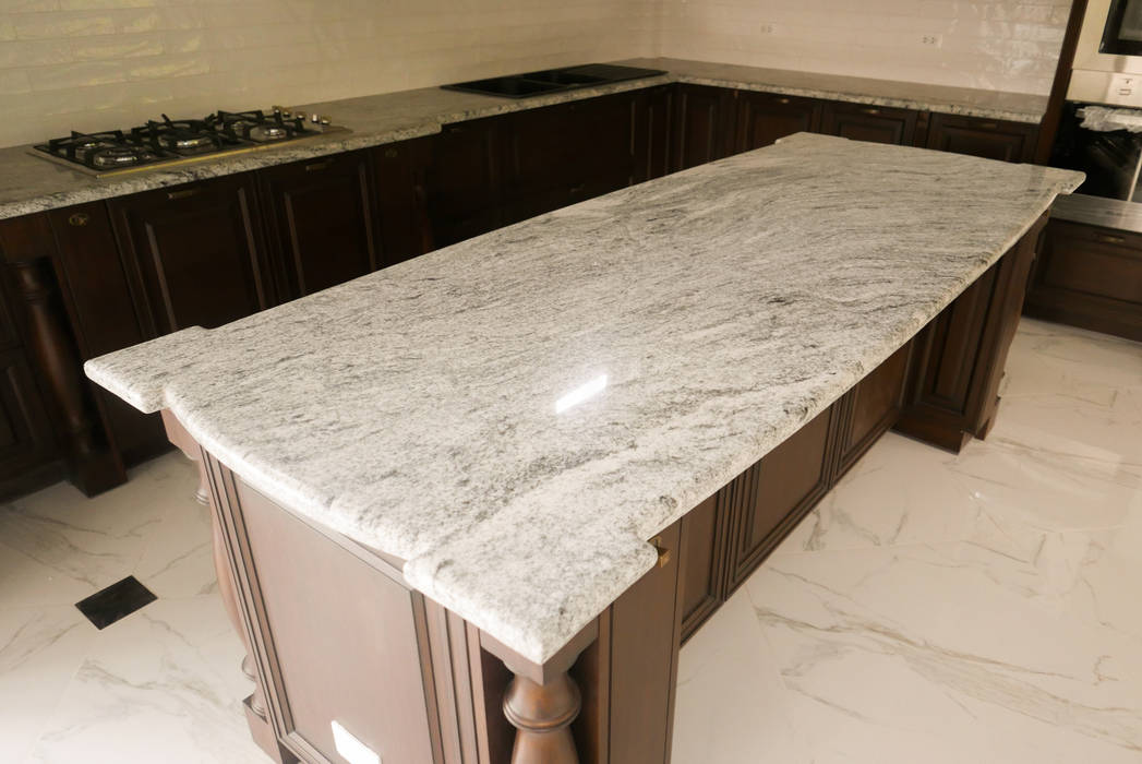 ​Viscon White ​Granite Kitchen Countertop in Guadalupe, Cebu City Stone Depot Kitchen Viscon White,Granite,Cebu,Philippines