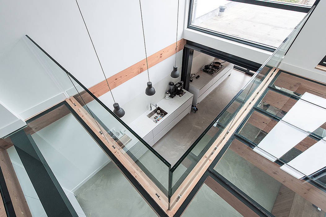 House Overveen, Bloot Architecture Bloot Architecture Kitchen units Glass