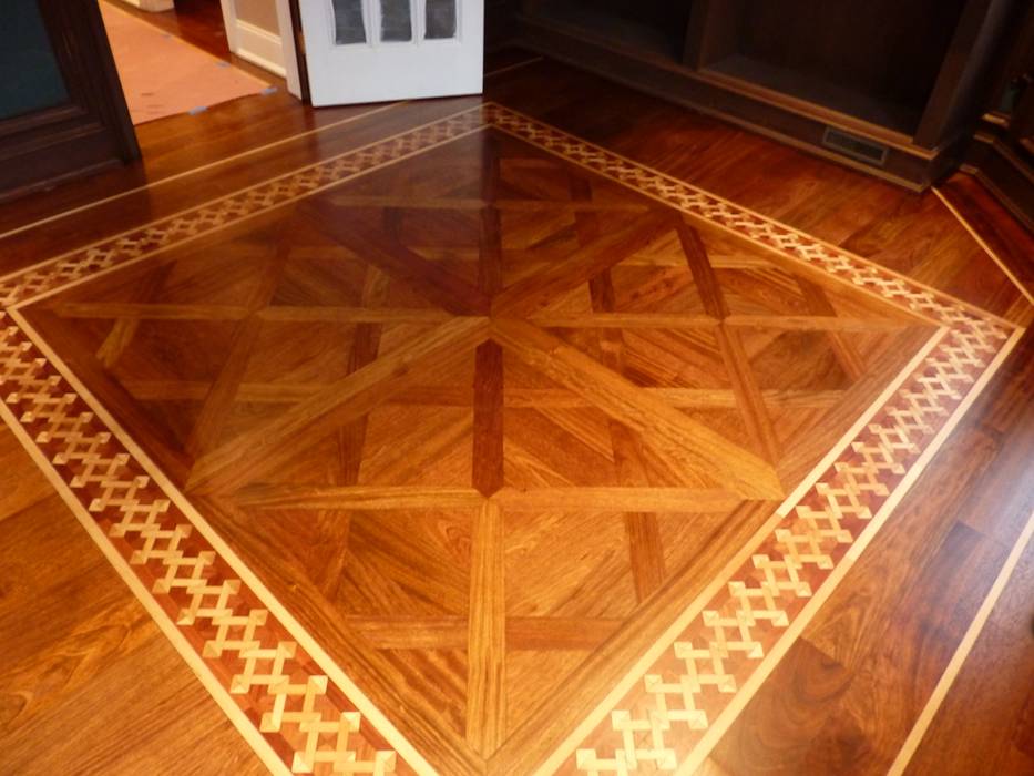 Brazilian Cherry Wood, Shine Star Flooring Shine Star Flooring مكتب عمل أو دراسة