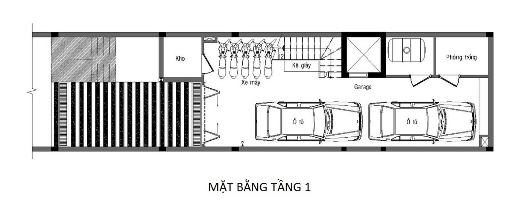 Ngắm Nhìn Nhà Phố 4 Tầng 4x15m Đẹp Vạn Người Mê, Công ty TNHH TK XD Song Phát Công ty TNHH TK XD Song Phát 獨棟房 銅/青銅/黃銅