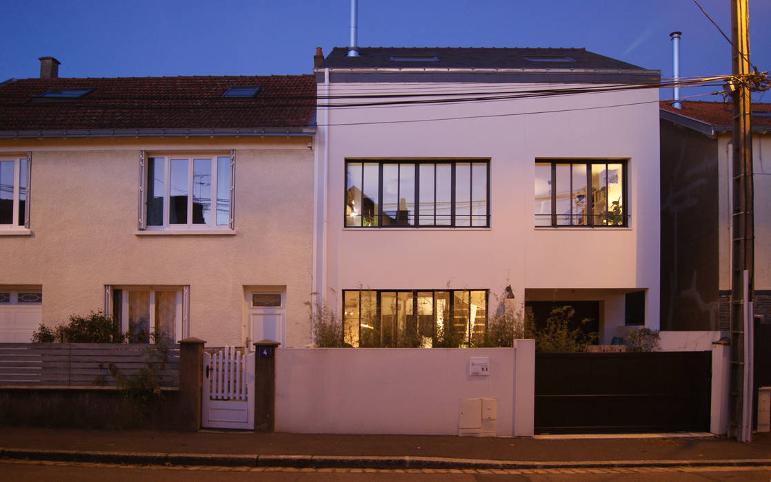 habiter le jrdin des voisins ! , la beau d'architecture la beau d'architecture Terrace house