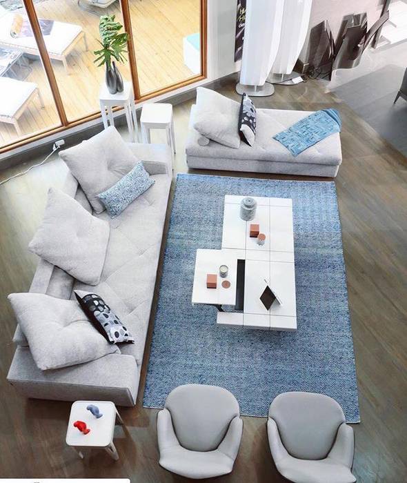 Living room Roche Bobois Modern living room cosy sofa,coffee table,nice,rug,Sofas & armchairs