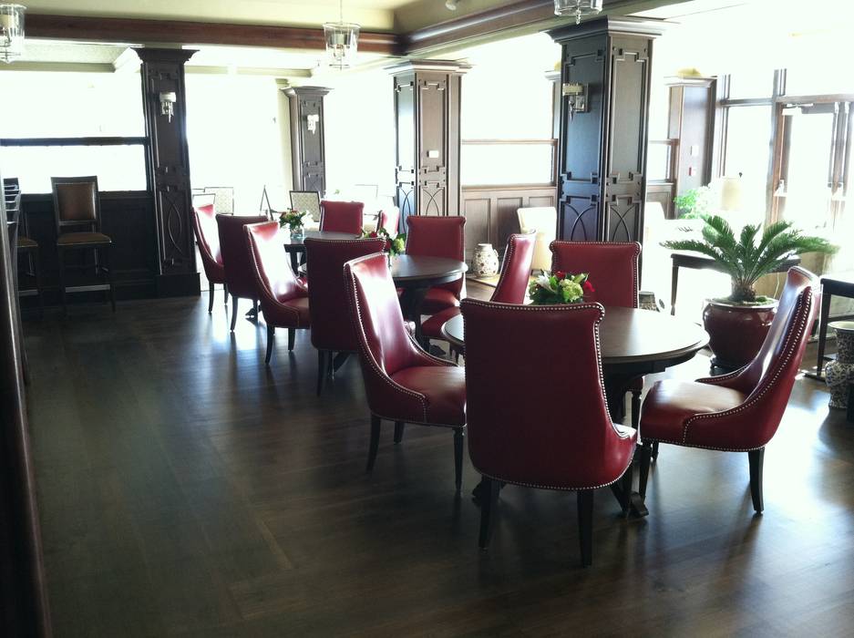 American Walnut, Shine Star Flooring Shine Star Flooring Sala da pranzo in stile classico