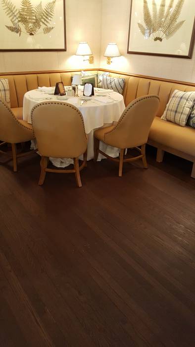 White Oak with Rubio Monocoat finish, Shine Star Flooring Shine Star Flooring Classic style dining room