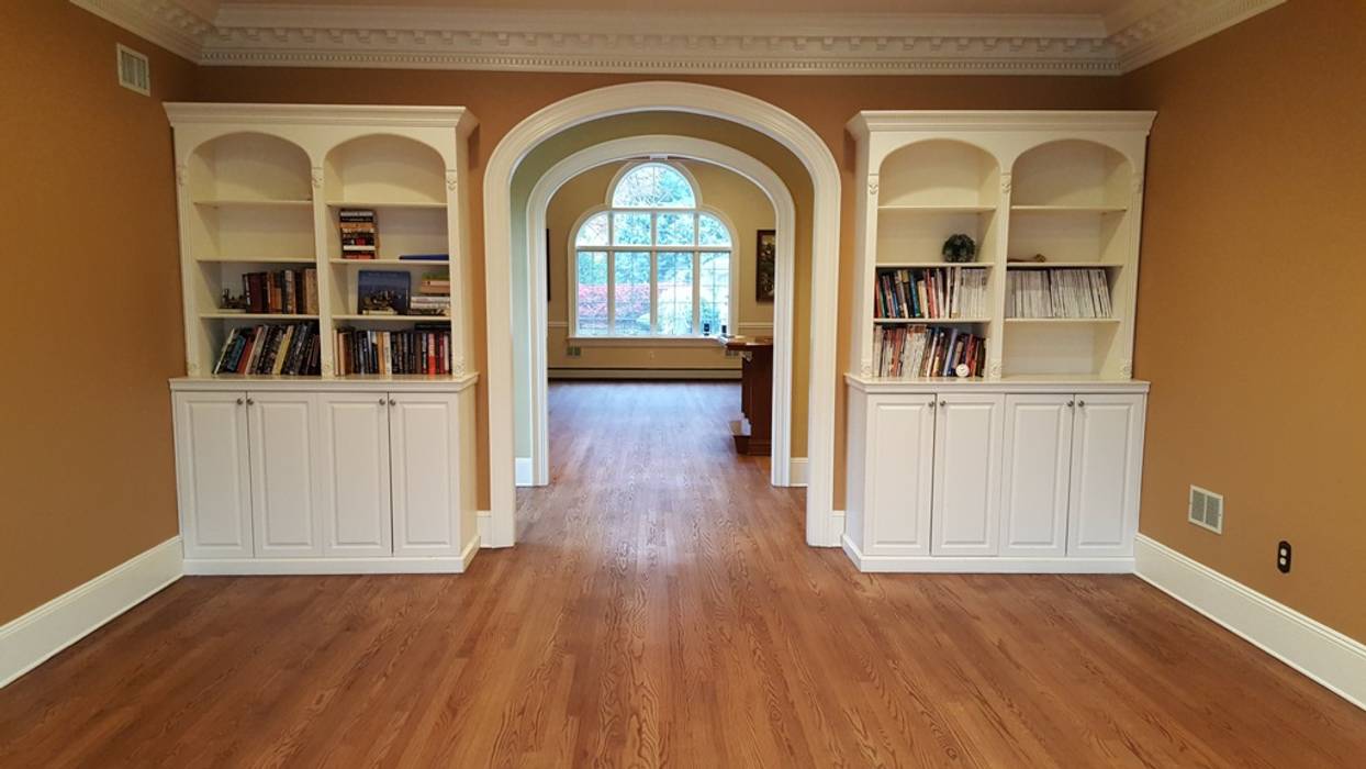 Red Oak with Rubio Monocoat finish, Shine Star Flooring Shine Star Flooring Classic style corridor, hallway and stairs