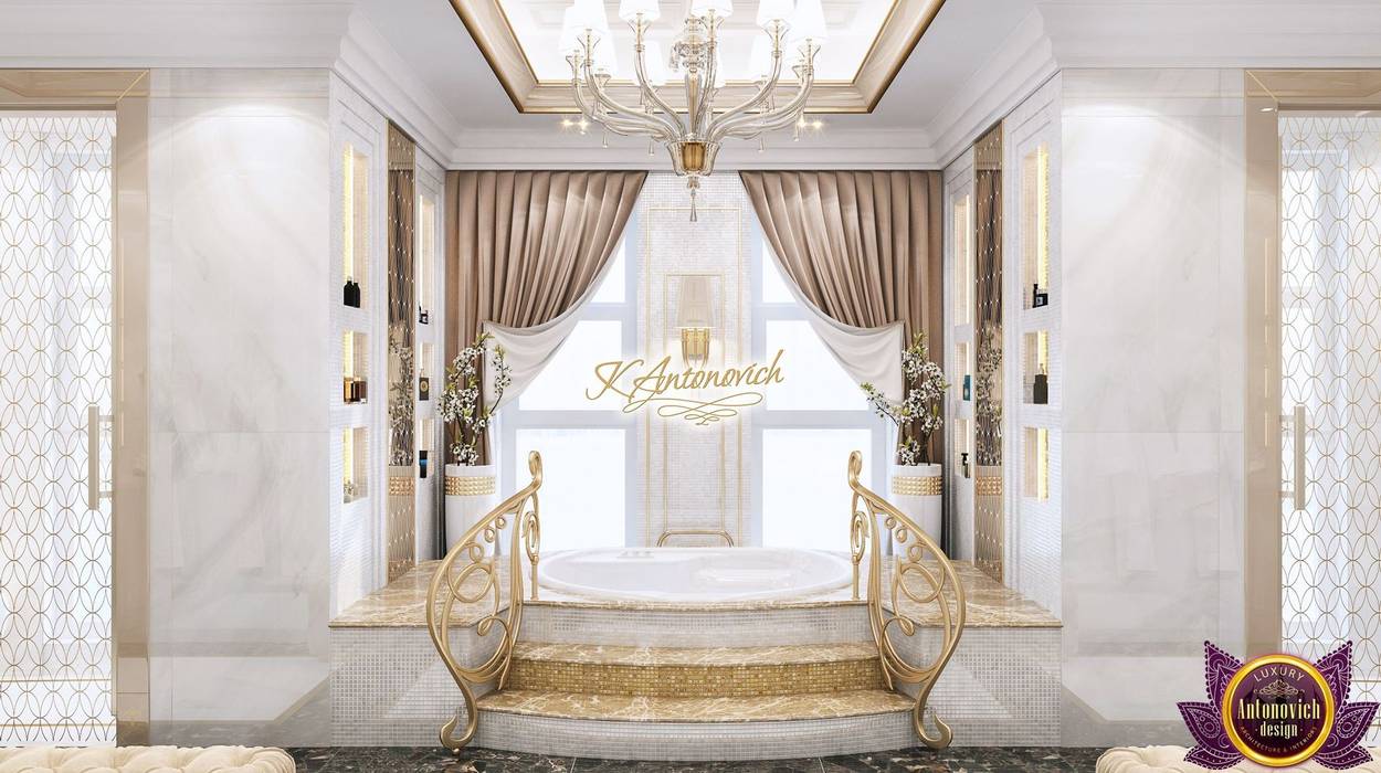 ​The philosophy of exclusive luxury from Katrina Antonovich, Luxury Antonovich Design Luxury Antonovich Design Classic style bathroom