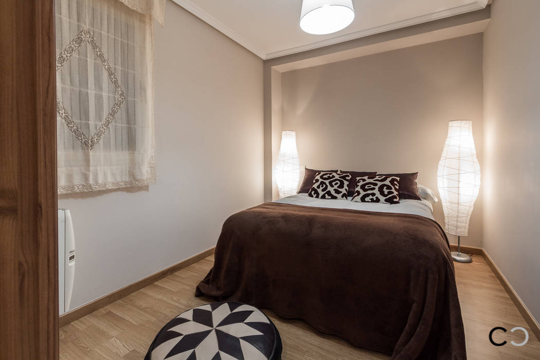 Home Staging en casa de Carina - Vilaboa - Galicia, CCVO Design and Staging CCVO Design and Staging 모던스타일 침실